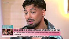 Jorge González recuerda los duros episodios de bullying que sufrió