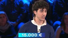 ¡75.000 euros en el panel! Adam hace una jugada brillante en '¡Allá tú!' y termina llevándose un pastizal