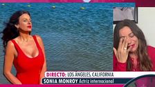 Las lágrimas de Sonia Monroy tras ser seleccionada para el casting de la vuelta de 'Los vigilantes de la playa'