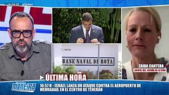 Zaida Cantera asegura que "no somos los únicos" en denegar el uso de las bases militares a Estados Unidos y 'Todo es mentira' lo desmiente