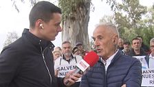 Ceferino, vecino de Écija, carga contra el ayuntamiento por el estado del río: “Está hecho un asco”