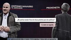 Los mensajes entre el mediador del caso 'Tito Berni' con proxenetas sobre las citas con prostitutas: "¿Cómo las quieres, latinas o spanish?"
