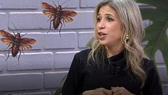 Con Karina Sainz Borgo