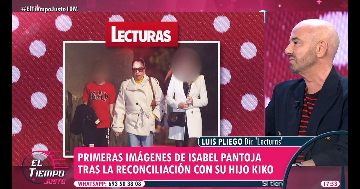 El tiempo justo: Las primeras imágenes de Isabel Pantoja tras la ...