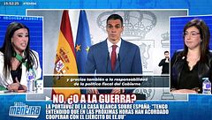 Tensión entre Sarah Santaolalla y Ana Vázquez sobre el papel del Gobierno en el conflicto de Oriente Medio