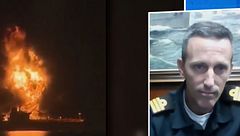 El comandante de la Fragata 'Canarias' manda un mensaje a las familias de los militares españoles desplegados en el océano Índico