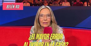 Belén Ro: "La panda del moco me engañó"