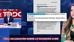 Nacho Abad responde al comunicado de Sarah Santaolalla: “En este programa no somos machistas ni mentirosos profesionales y trabajamos con rigor”
