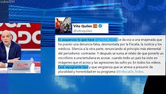 Nacho Abad responde a las críticas de Vito Quiles: "No estamos a favor del acoso"