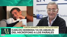 Carlos Herrera, tras ser abuelo: “Es del Betis ya”