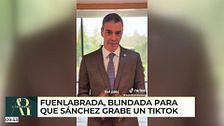 La visita de Sánchez a Fuenlabrada para grabar un Tiktok, marcada por el grito de "¡Sinvergüenza!"