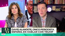 El único periodista español que ha podido hablar con Trump: ''Cree que el Gobierno trata muy mal a EEUU''