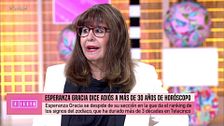 Esperanza Gracia dice adiós a más de 30 años de horóscopo: "Formo parte del mobiliario de Telecinco"