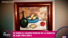 'El tiempo justo' localiza un cuadro pintado por la Duquesa de Alba que se vende por 8.000 euros en una web: la dueña, una familiar suya