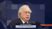 'Horizonte' habla con el doctor que participó en la autopsia a Jeffrey Epstein: "No estoy de acuerdo con la versión oficial"