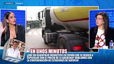 La subida del precio del combustible provoca un choque entre Ana Vázquez y Tesh Sidi en 'Todo es mentira'
