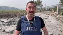 Un periodista británico, herido por un misil en pleno directo desde Beirut
