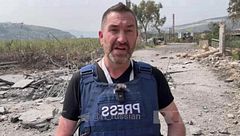 Un periodista británico, herido por un misil en pleno directo desde Beirut