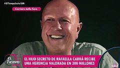 Un patrimonio valorado en 300 millones de euros: la herencia que recibe el hijo secreto de Raffaella Carrà