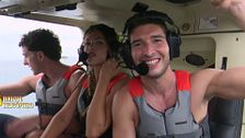 El salto de Álex Ghita desde el helicóptero en 'Supervivientes 2026'