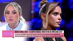 Rocío Flores planta cara a Luis Pliego por insinuar una relación entre Gloria Camila y Antonio David: "Es denunciable"