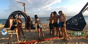 La felicitación de María Lamela a 'Playa Victoria' tras finalizar su juego de recompensa: "Lo habéis hecho muy bien"