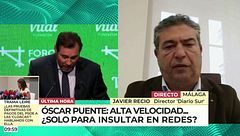 El director de 'Diario Sur' responde a las críticas de Óscar Puente: "Cuando no le gustan las informaciones, se dedica a insultar"