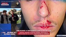 El equipo de ‘En boca de todos’ tiene que refugiarse en una cafetería ante la agresión de un sintecho en Barcelona: “Me tuve que esconder, venía a por nosotros”