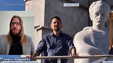 Pablo Fernández defiende la visita de Pablo Iglesias a Cuba: “Está denunciando el genocidio que está haciendo Estados Unidos”