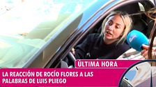 La primera reacción de Rocío Flores a las palabras de Luis Pliego y Gloria Camila: "Quiero ser educada"