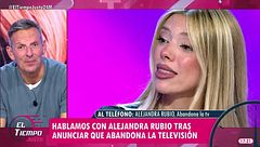 Joaquín Prat le da un consejo a Alejandra Rubio tras anunciar que abandona la televisión