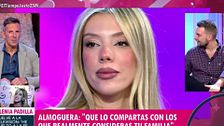 José María Almoguera, molesto con Alejandra Rubio, Joaquín Prat y Alexia Rivas