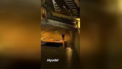 La borrasca Therese provoca el caos en Canarias: conductores atrapados, desprendimientos, cortes de carreteras y cientos de evacuados