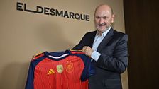Rafael Louzán da por hecho que la final del Mundial 2030 se jugará en España: "Falta saber si Bernabéu o Camp Nou"