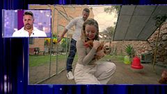 Ana le hace un house tour a Luija de la casa que comparte con sus hijos en Málaga