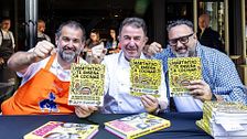 Berasategui y David de Jorge publican un libro para que tu hijo aprenda a cocinar: "Es descacharrante"