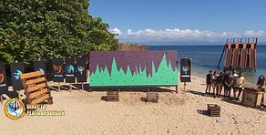 La última prueba de recompensa de 'Supervivientes', el 'Duelo de las Musas': un juego de cooperación, trabajo en equipo y mucha puntería