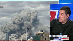 Antonio Naranjo, periodista, critica la posición de Europa frente al conflicto en Oriente Medio: "Piensan que con sacar la guitarrita y las velas es suficiente"