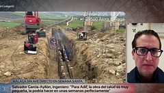 ¿Imposibilidad o falta de mantenimiento? Un ingeniero de caminos asegura que los trabajos del AVE a Málaga "son una obra de chichinabo"