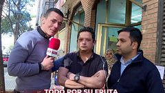 Detienen a un frutero por defender su negocio de un robo con un cuchillo de grandes dimensiones