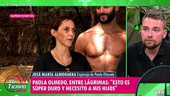 José María Almoguera reacciona al deseo de Paola Olmedo de que acabe su paso por 'Supervivientes 2026'