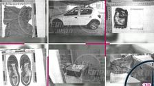 Exclusiva | Las imágenes de los mechones de pelo y objetos hallados en casa de los asesinos de Francisca Cadenas en el registro de la UCO