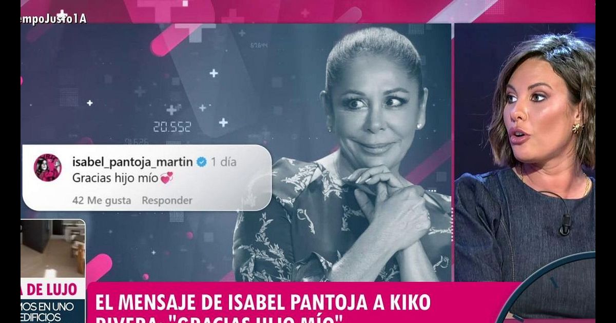 El tiempo justo: Isabel Pantoja contesta públicamente a Kiko Rivera y ...