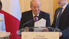 El rey emérito Juan Carlos I, premiado por su libro ‘Reconciliación’ en Francia: "Con la edad, puedo ser crítico con el pasado"