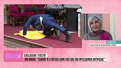 Ana María Aldón reacciona en 'Fiesta' a las polémicas imágenes de Ortega Cano: "Pensé que se quedaba ahí"