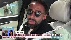 Dani Carvajal reacciona con dureza al ser preguntado por la trama de relojes de contrabando que le señala
