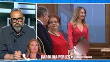 Las primeras palabras de Carolina Perles, exmujer de Ábalos tras el inicio del juicio: "Me estoy enterando de cosas que hacía en la clandestinidad"