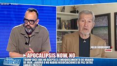 Julio Rodríguez se suma a Pablo Iglesias tras asegurar que el Gobierno miente sobre su postura en la guerra: "Los hechos a veces no acompañan"
