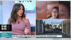 El zulo encontrado en la casa del principal sospechoso del asesinato de Esther López tenía un palmo de agua