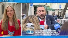 Cynthia Nobile, reportera del programa, tras recibir un obsequio de Aldama: "¿Estás en la trama?"